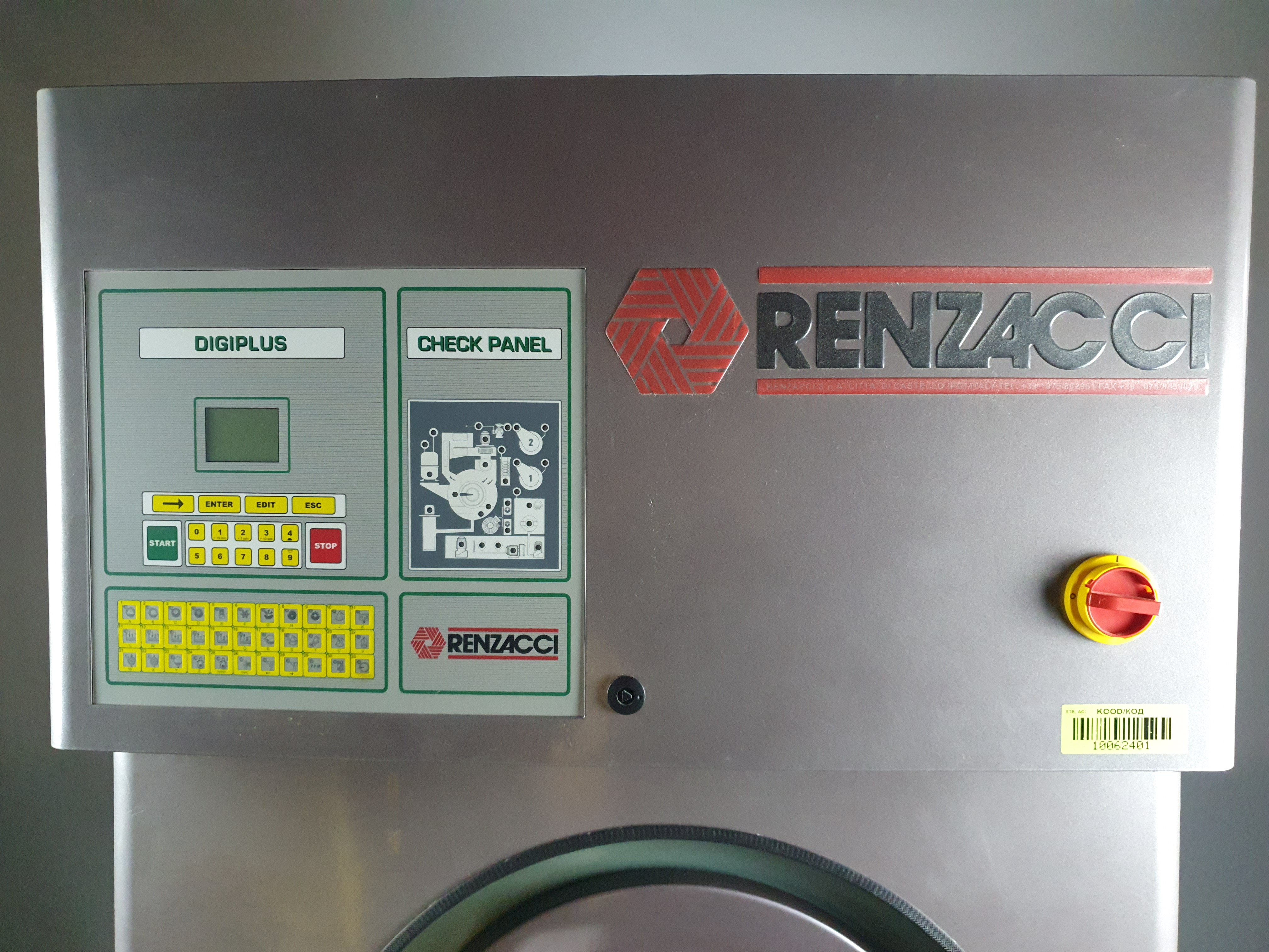 Dry cleaning machine Renzacci Planet 20 club – photo 3, Rideen