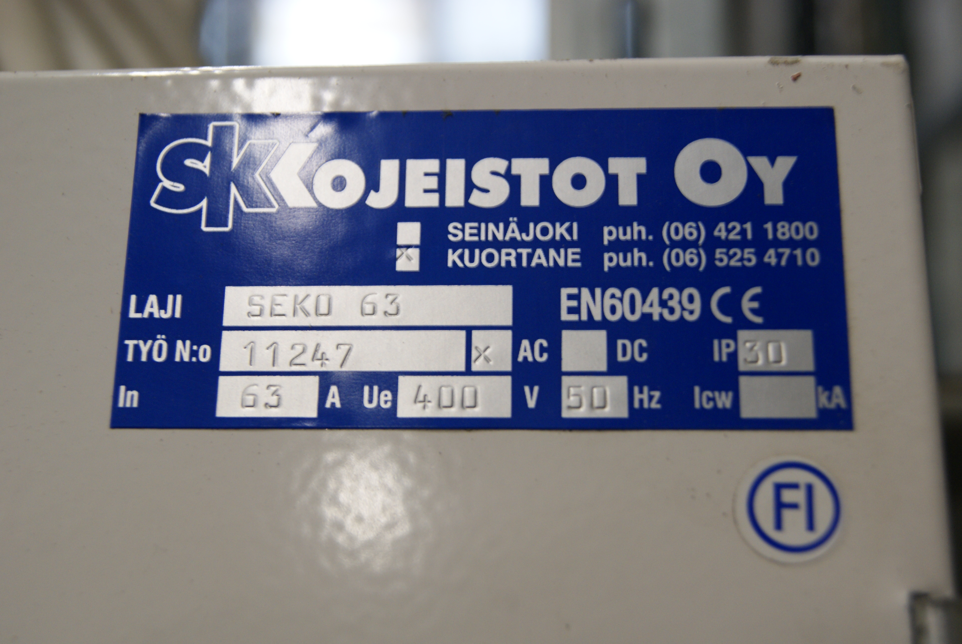 Distribution board, electrical panel, sub-distribution board, site distribution board – photo 4, Rideen