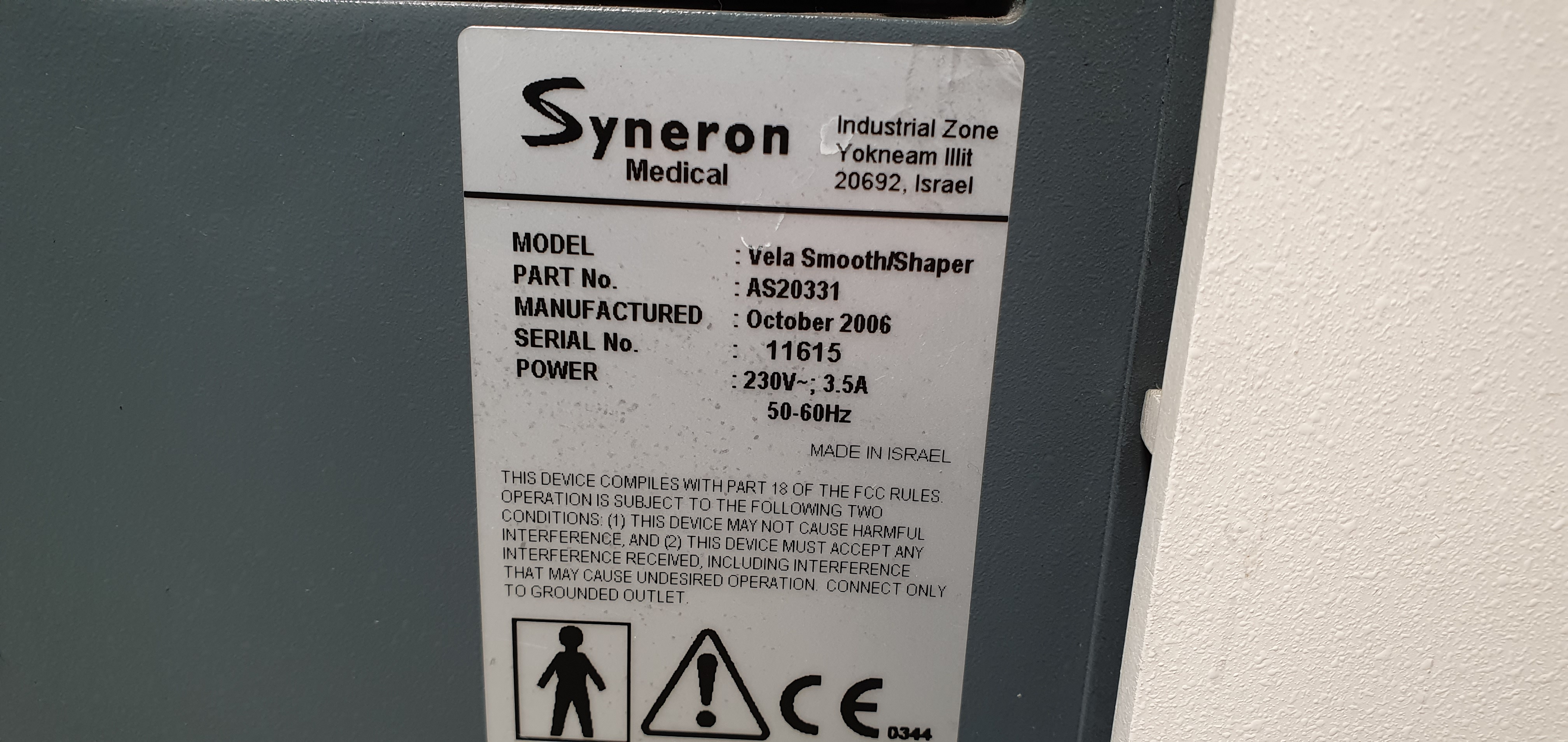 Syneron Velasmooth – foto 6, Rideen