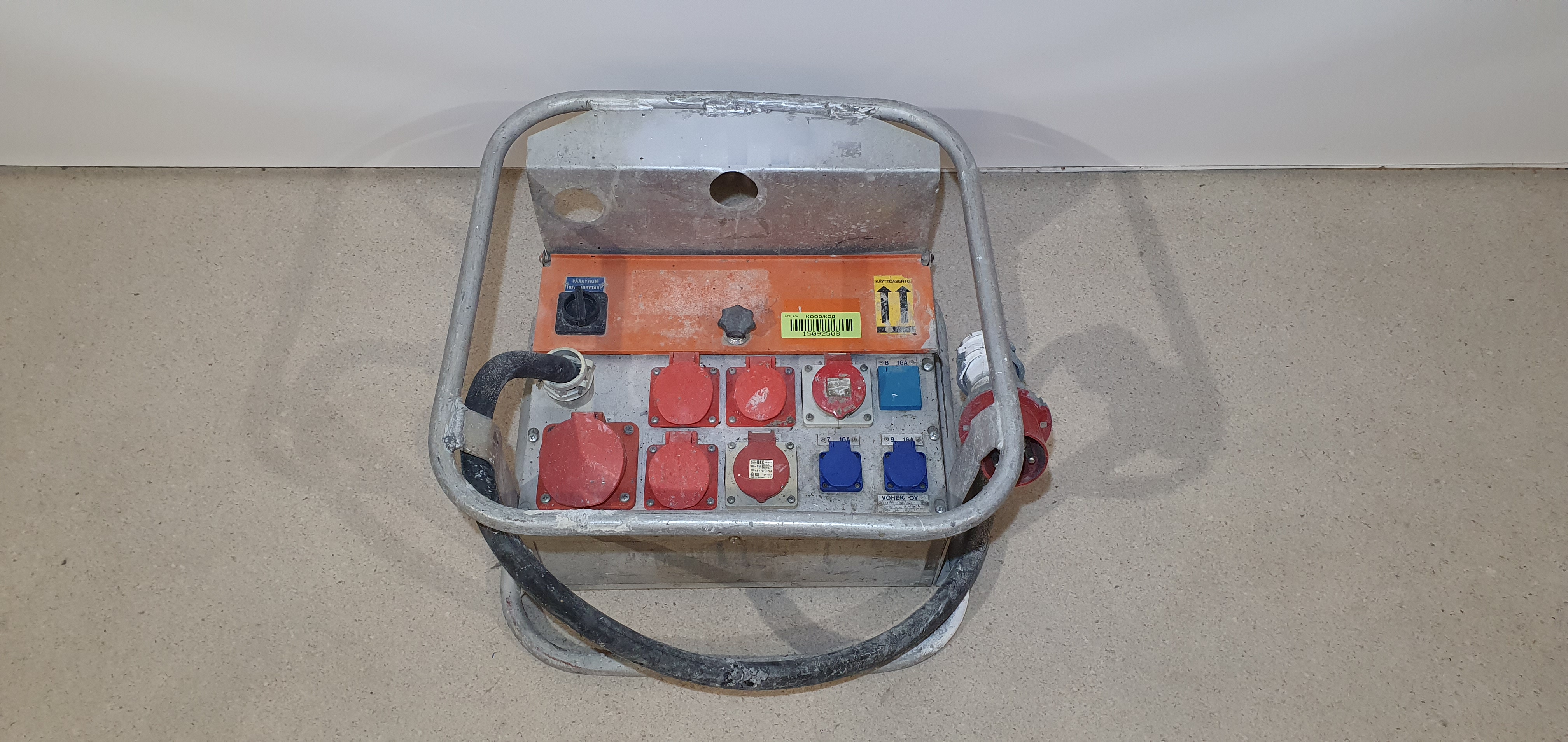 Kilp, jaotuskilp, elektrikilp, alajaotuskilp, objektikilp – foto laost, Rideen Rakvere