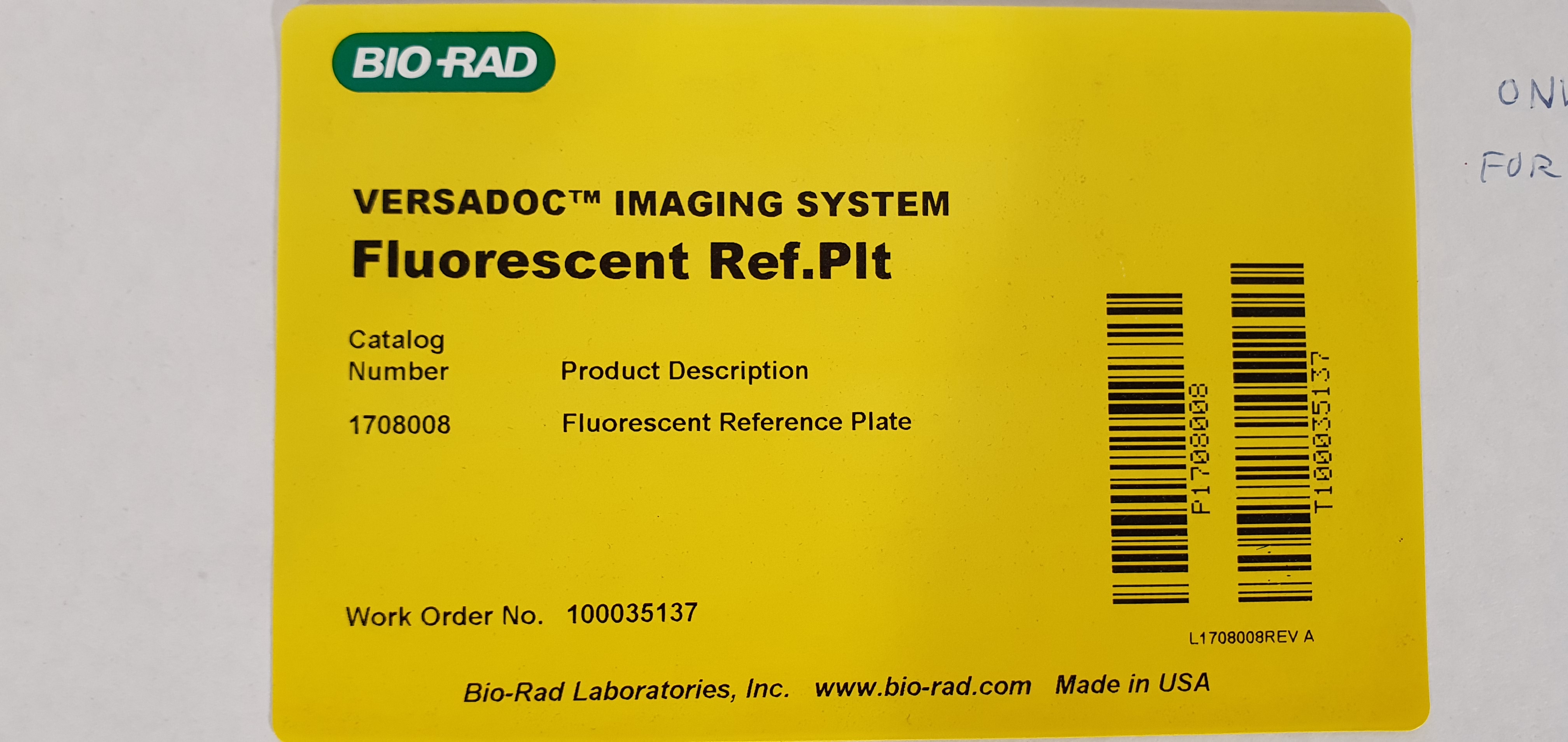 Bio-Rad, Molecular Imager ChemiDoc XRS+ – foto 30, Rideen