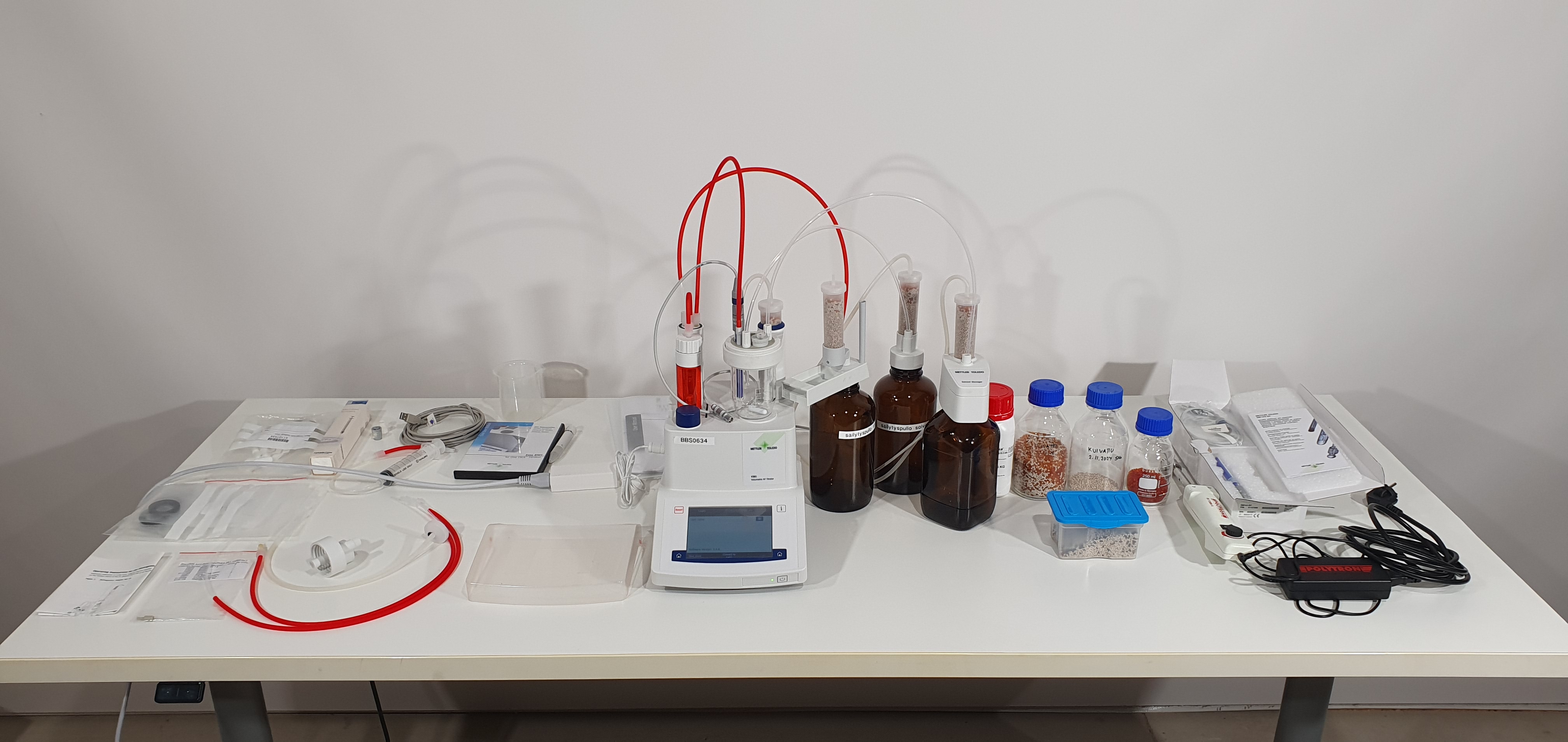 Mettler Toledo V30S, KF-Titrator – Foto 2, Rideen