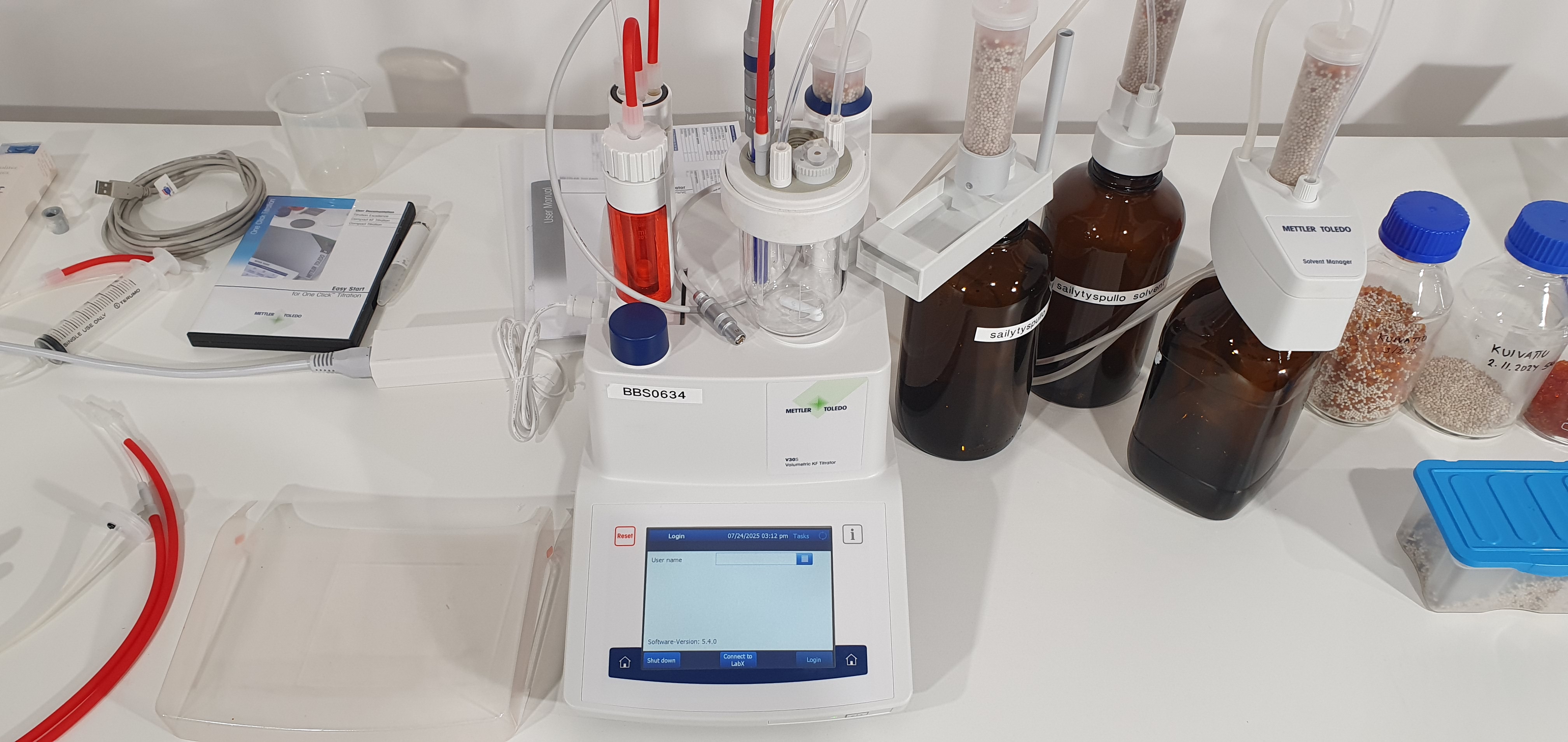 Mettler Toledo V30S, KF-Titrator – Foto 4, Rideen