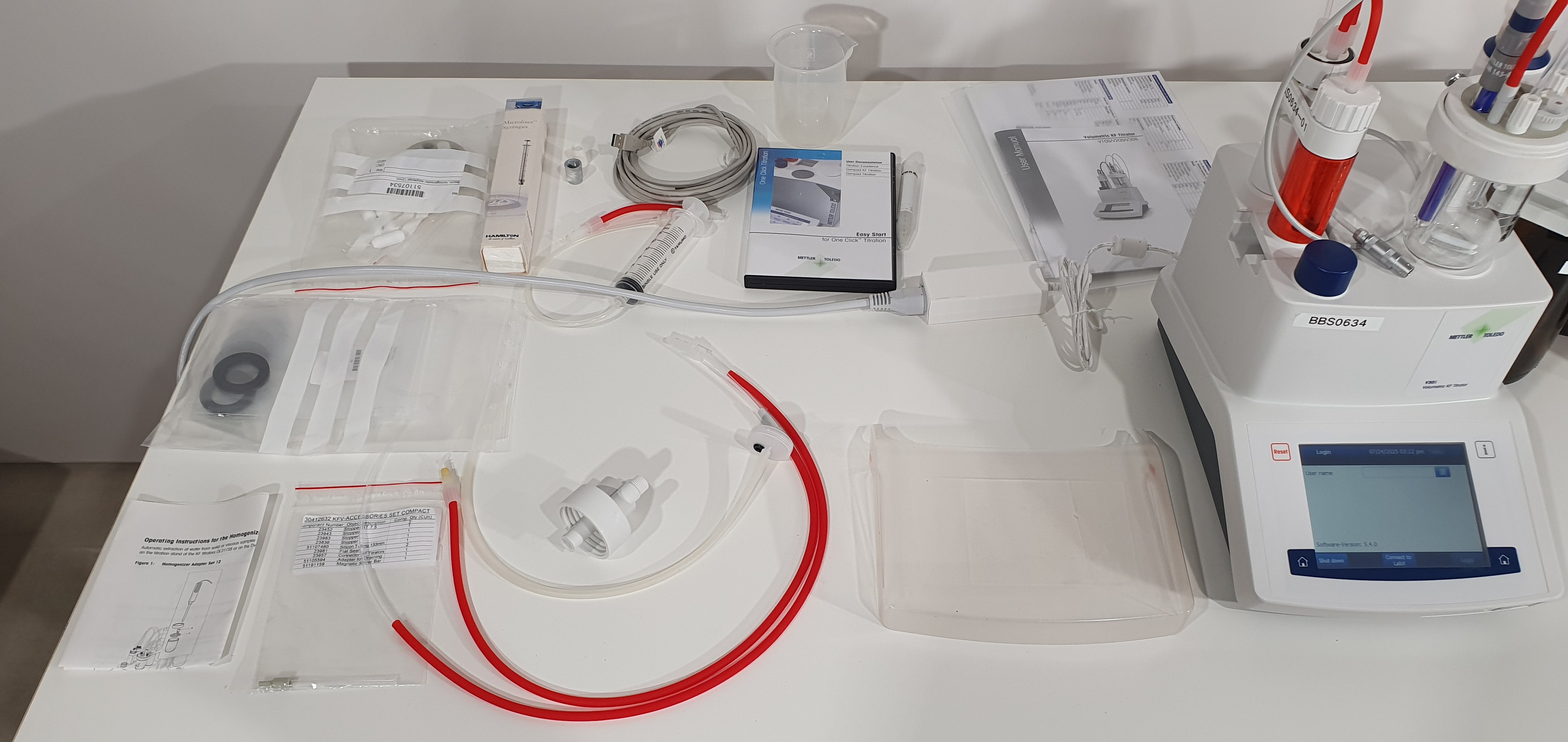 Mettler Toledo V30S, KF-Titrator – Foto 6, Rideen