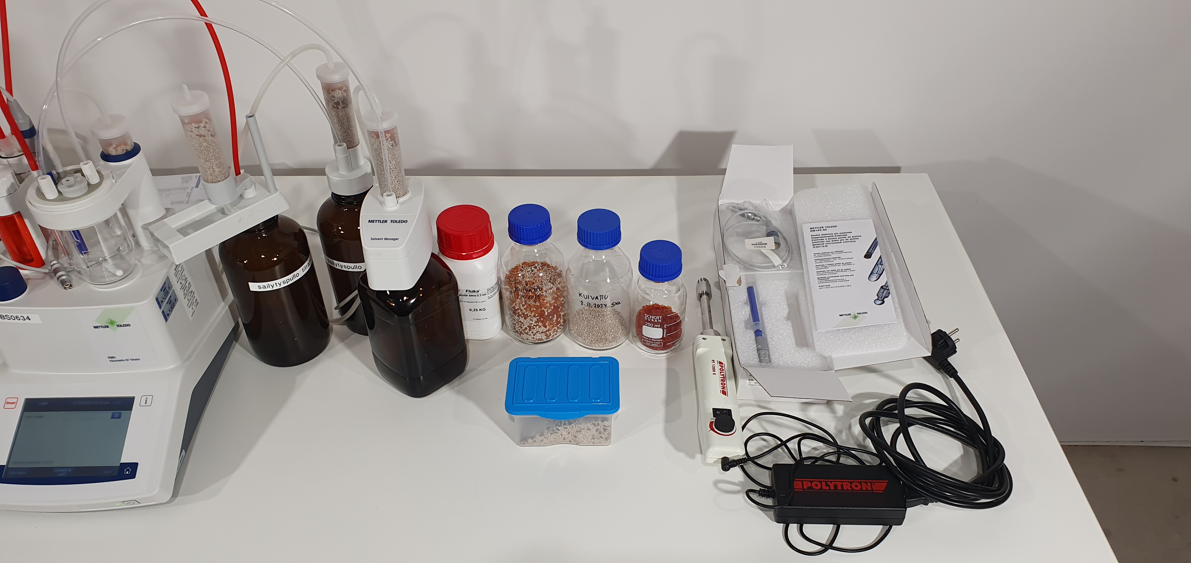 Mettler Toledo V30S, KF-Titrator – Foto 8, Rideen