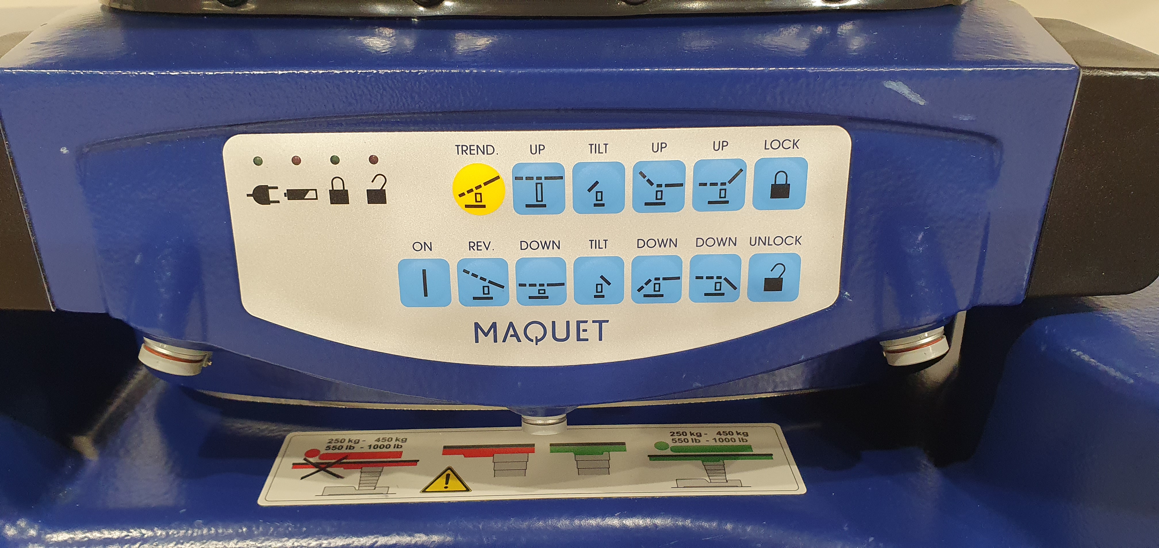Operating table Maquet – foto 6, Rideen