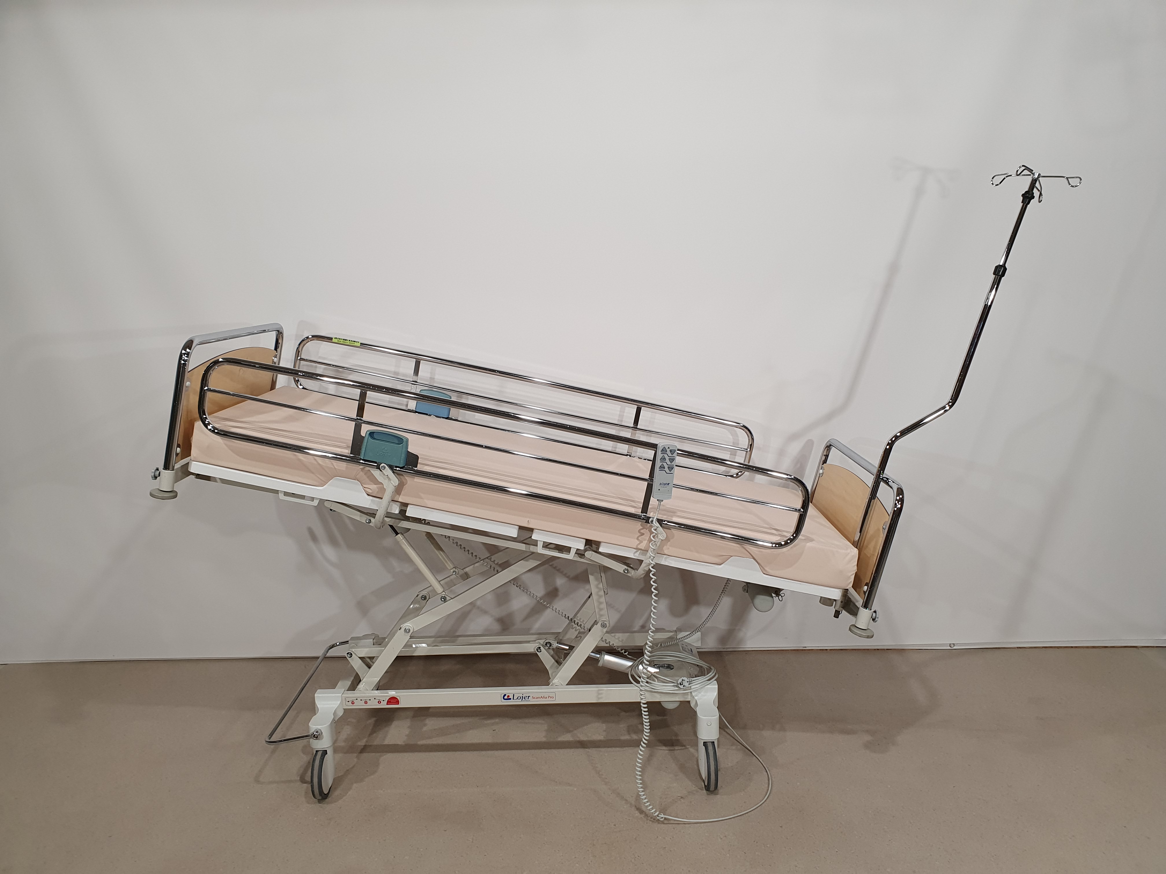 Electric care bed, hospital bed, rehabilitation bed – Foto 10, Rideen