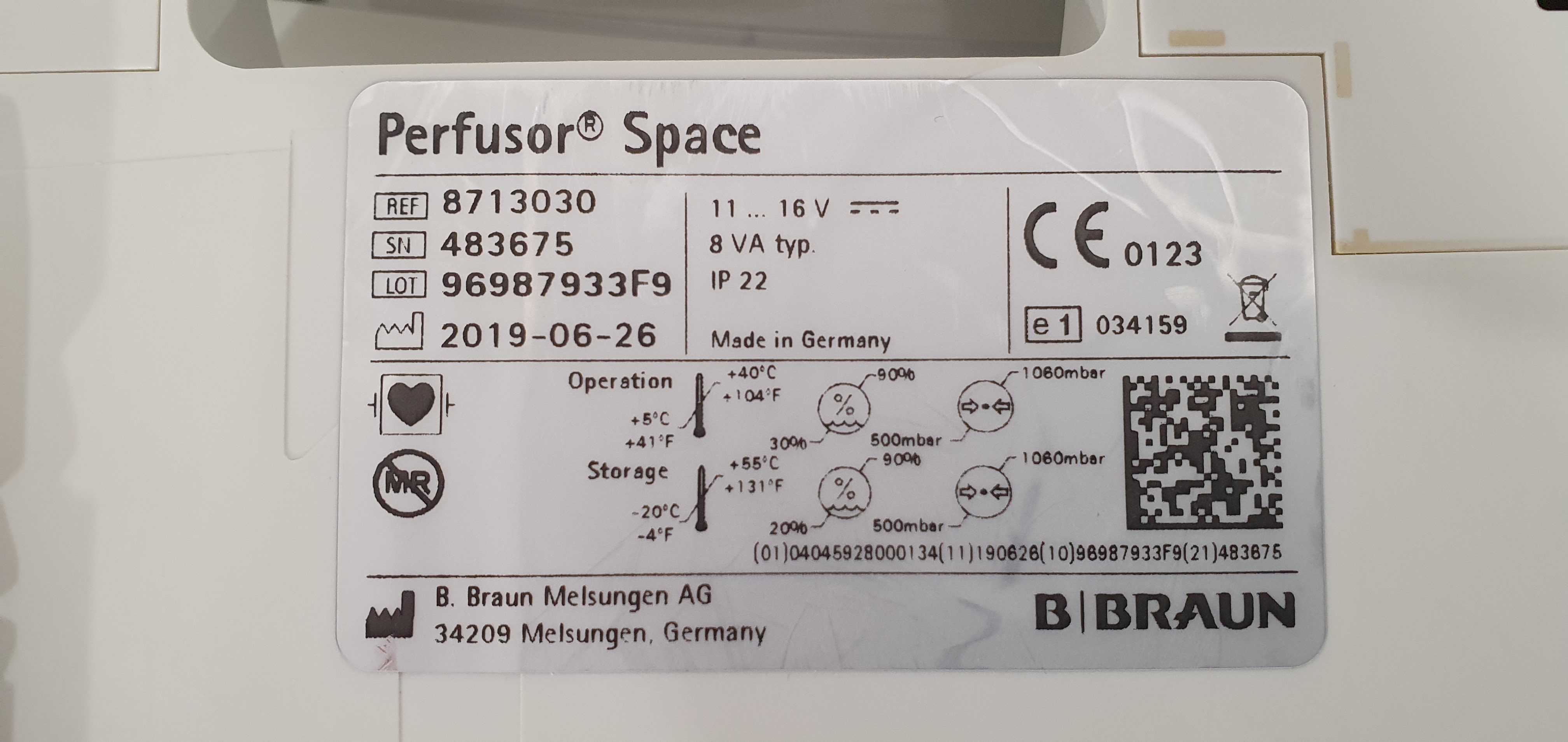 Syringe pump B Braun Perfusor Space – Foto 30, Rideen