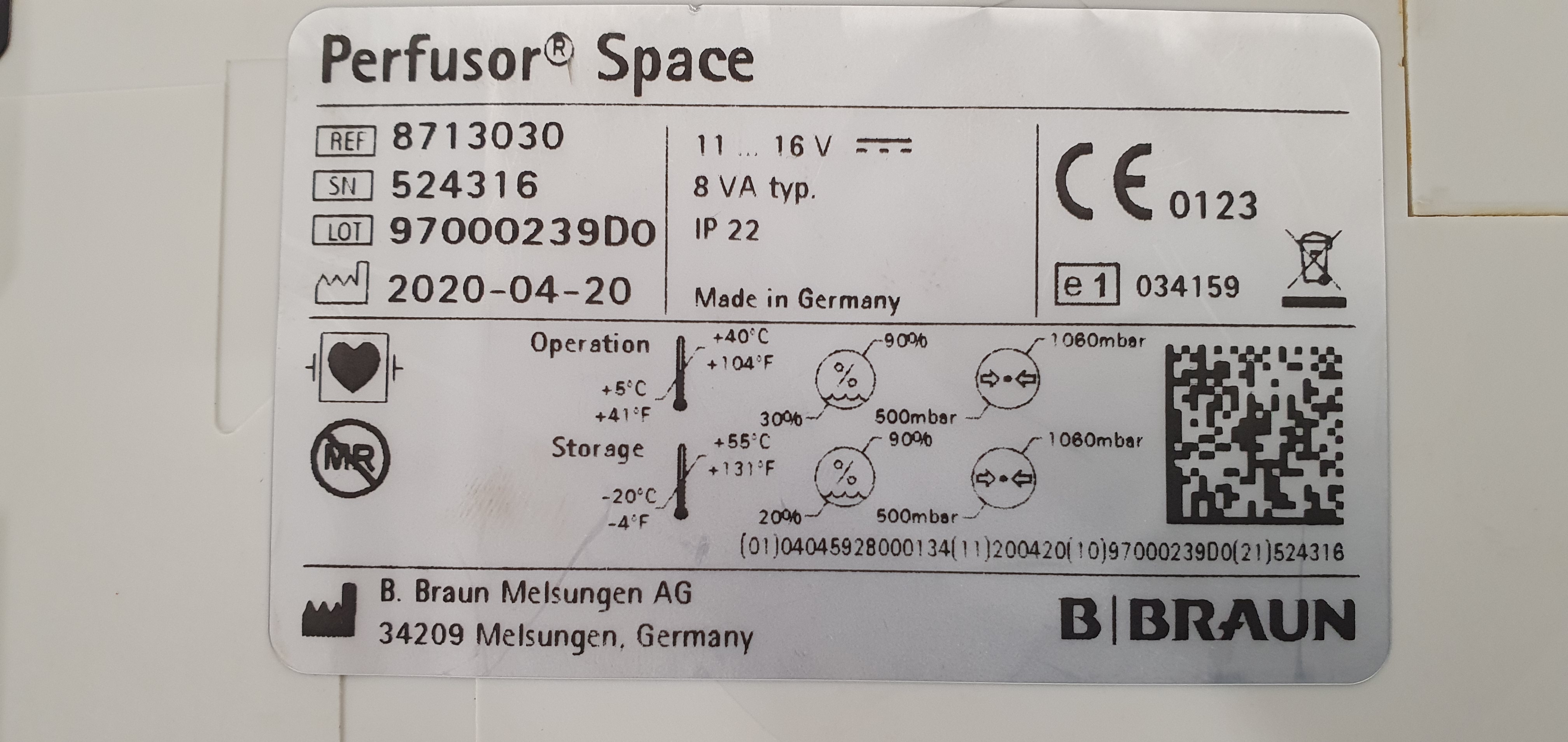 Syringe pump B Braun Perfusor Space – Foto 34, Rideen