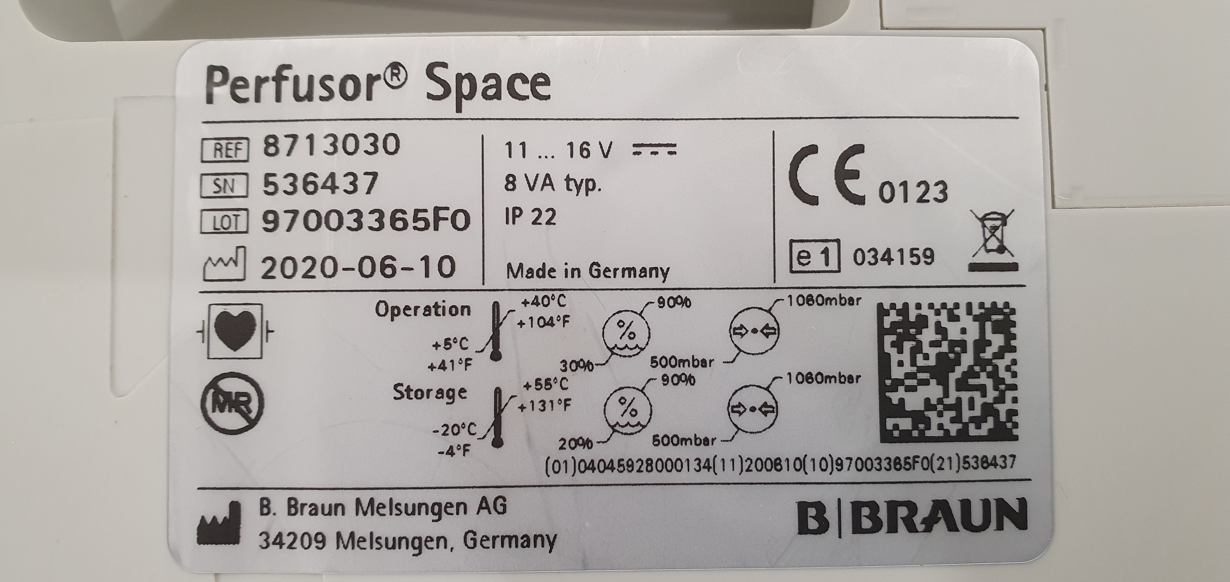 Syringe pump B Braun Perfusor Space – Foto 36, Rideen