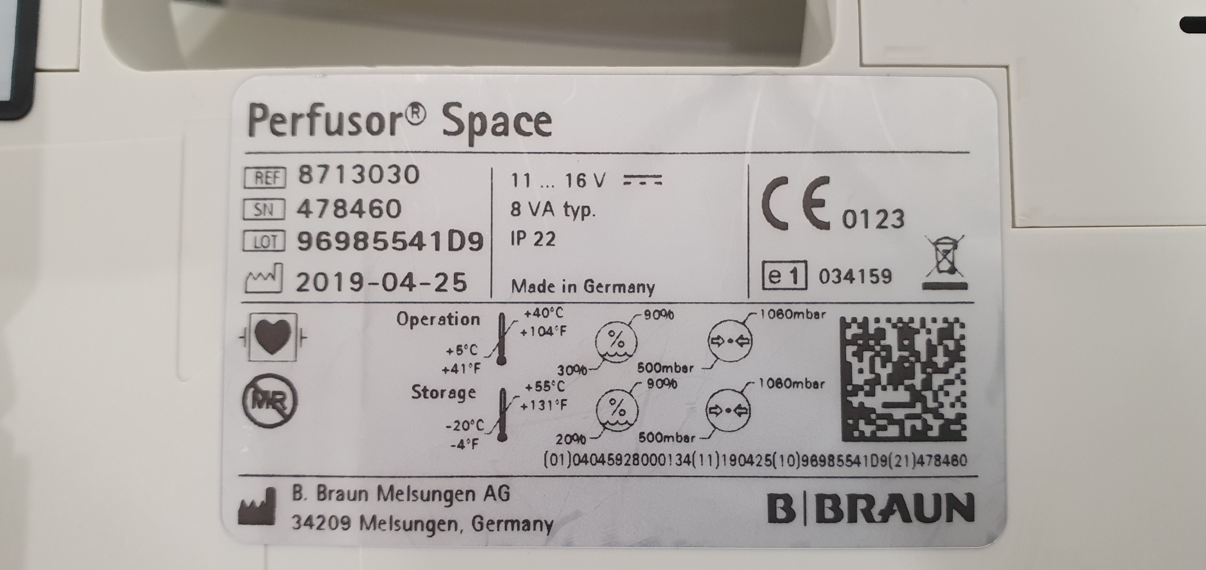 Syringe pump B Braun Perfusor Space – Foto 38, Rideen