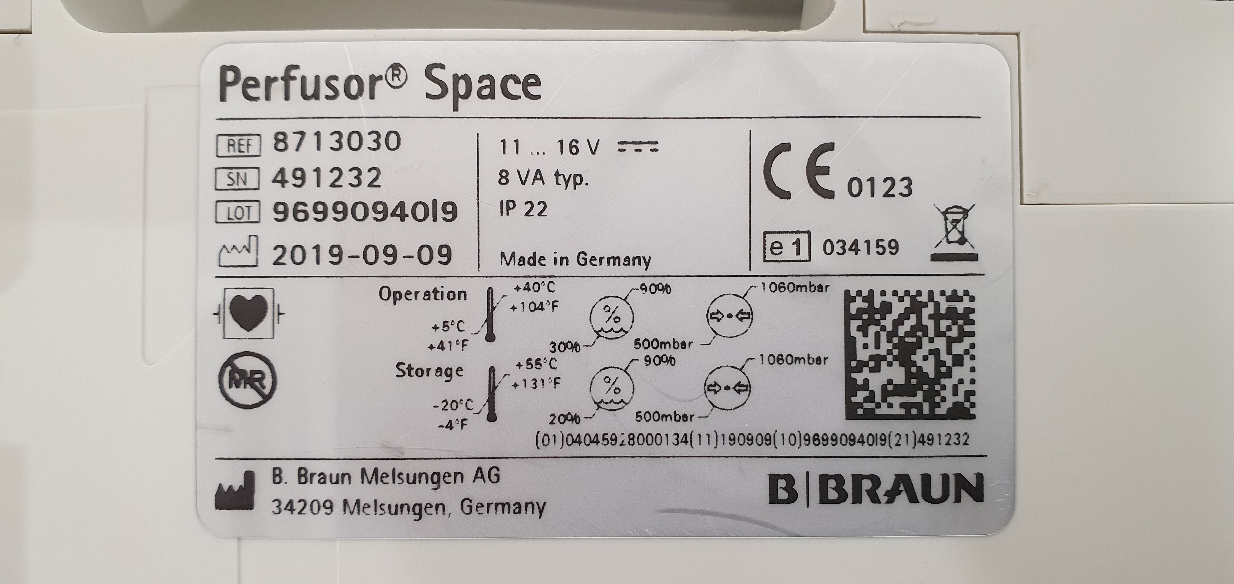 Syringe pump B Braun Perfusor Space – Foto 40, Rideen