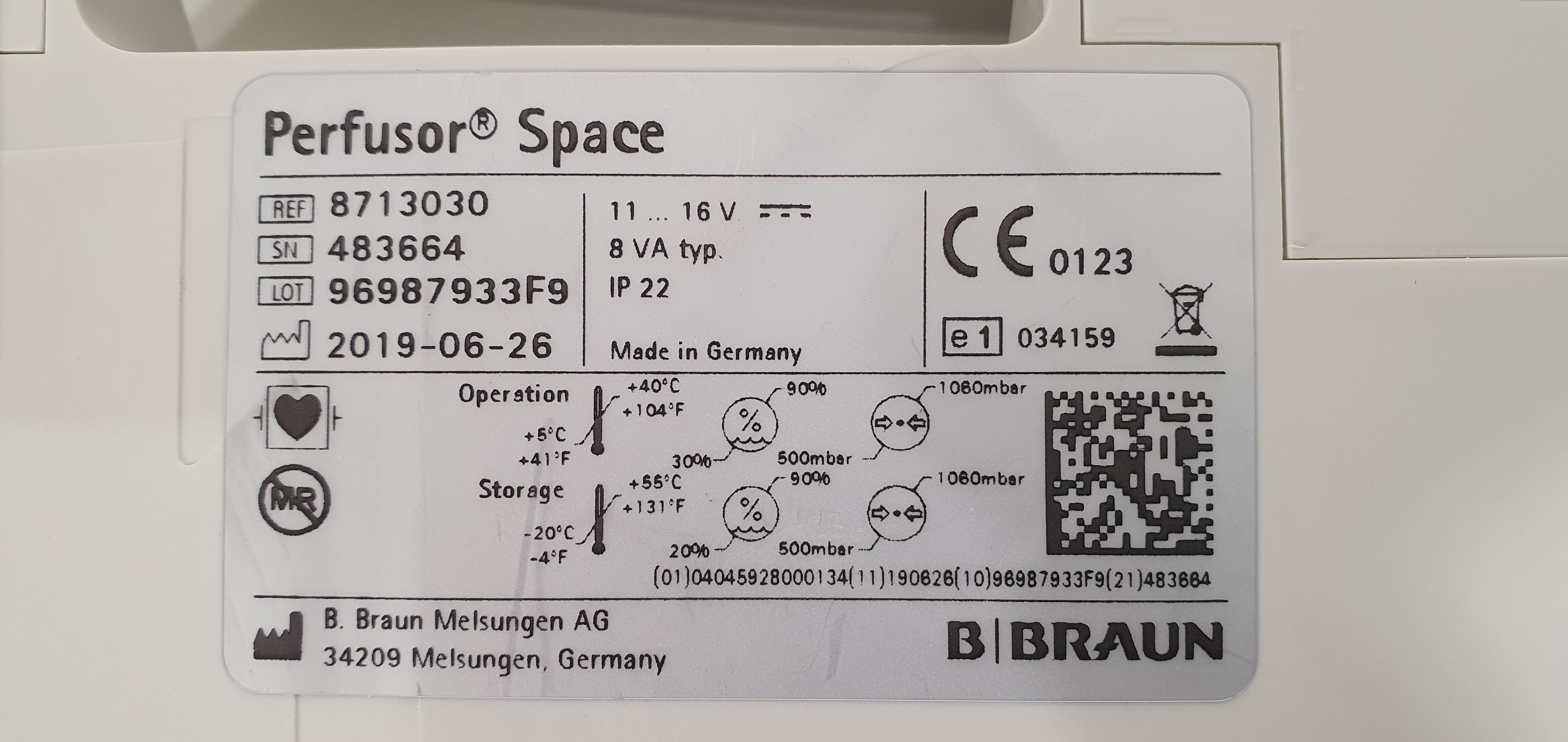 Syringe pump B Braun Perfusor Space – Foto 42, Rideen