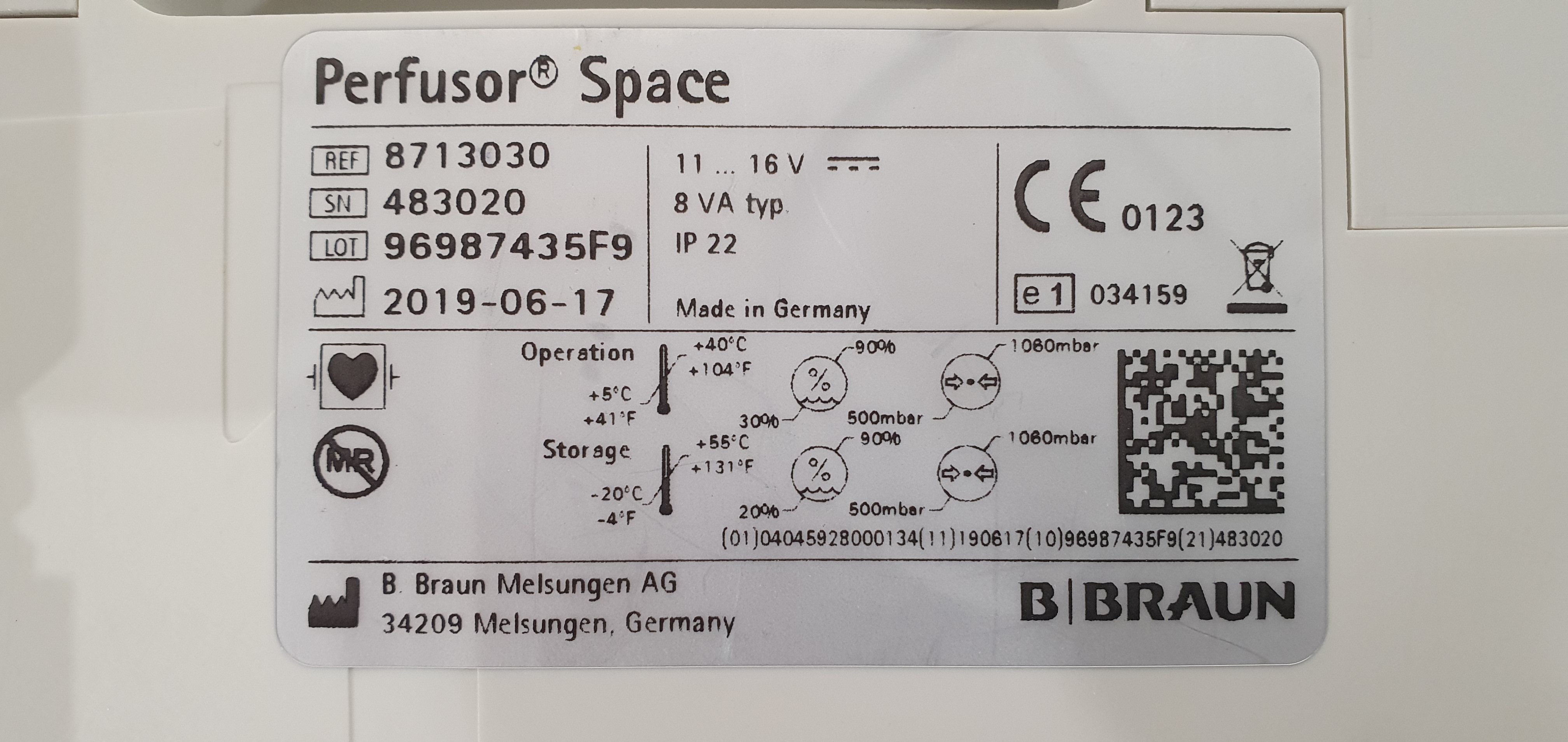 Syringe pump B Braun Perfusor Space – Foto 44, Rideen