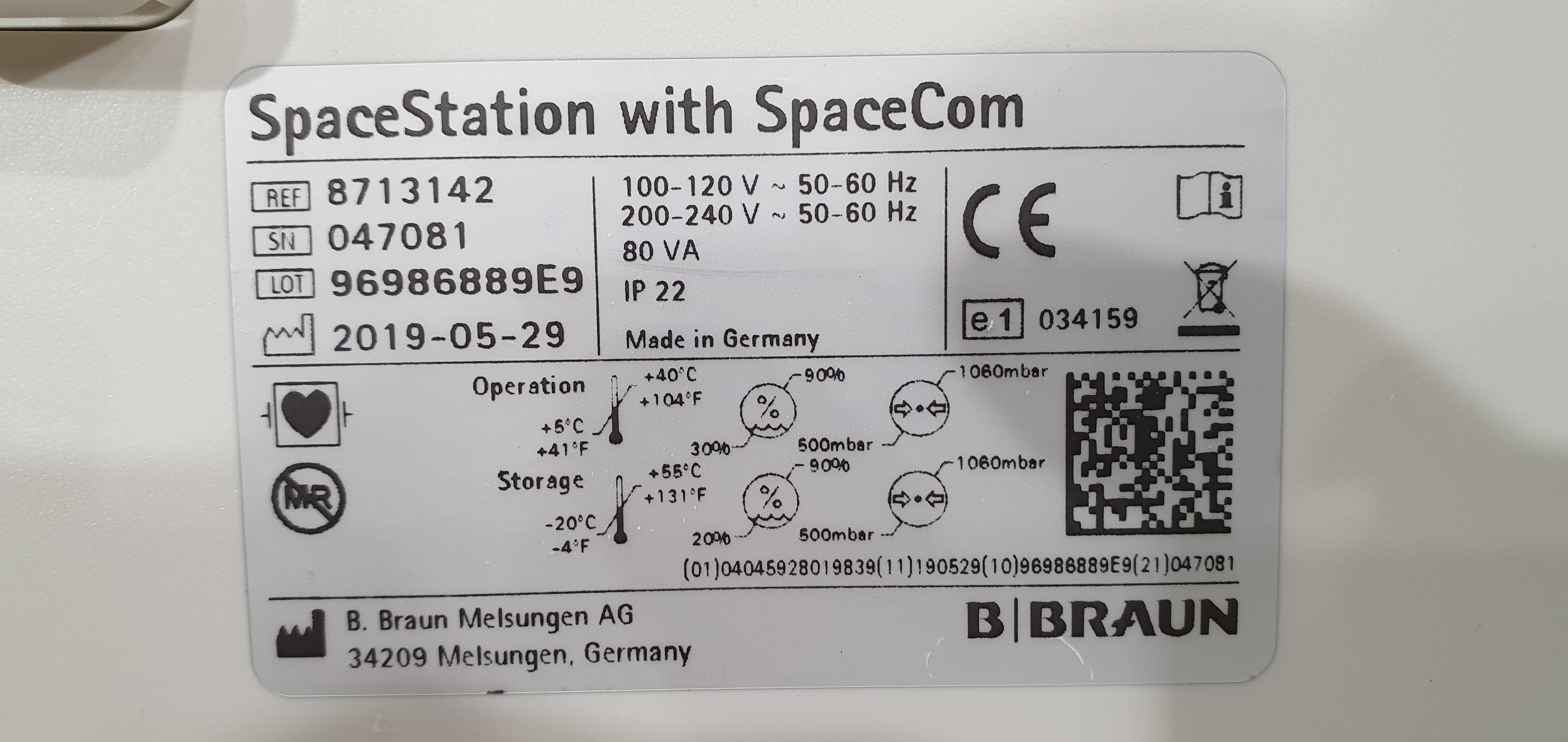 Syringe pump B Braun Perfusor Space – Foto 50, Rideen