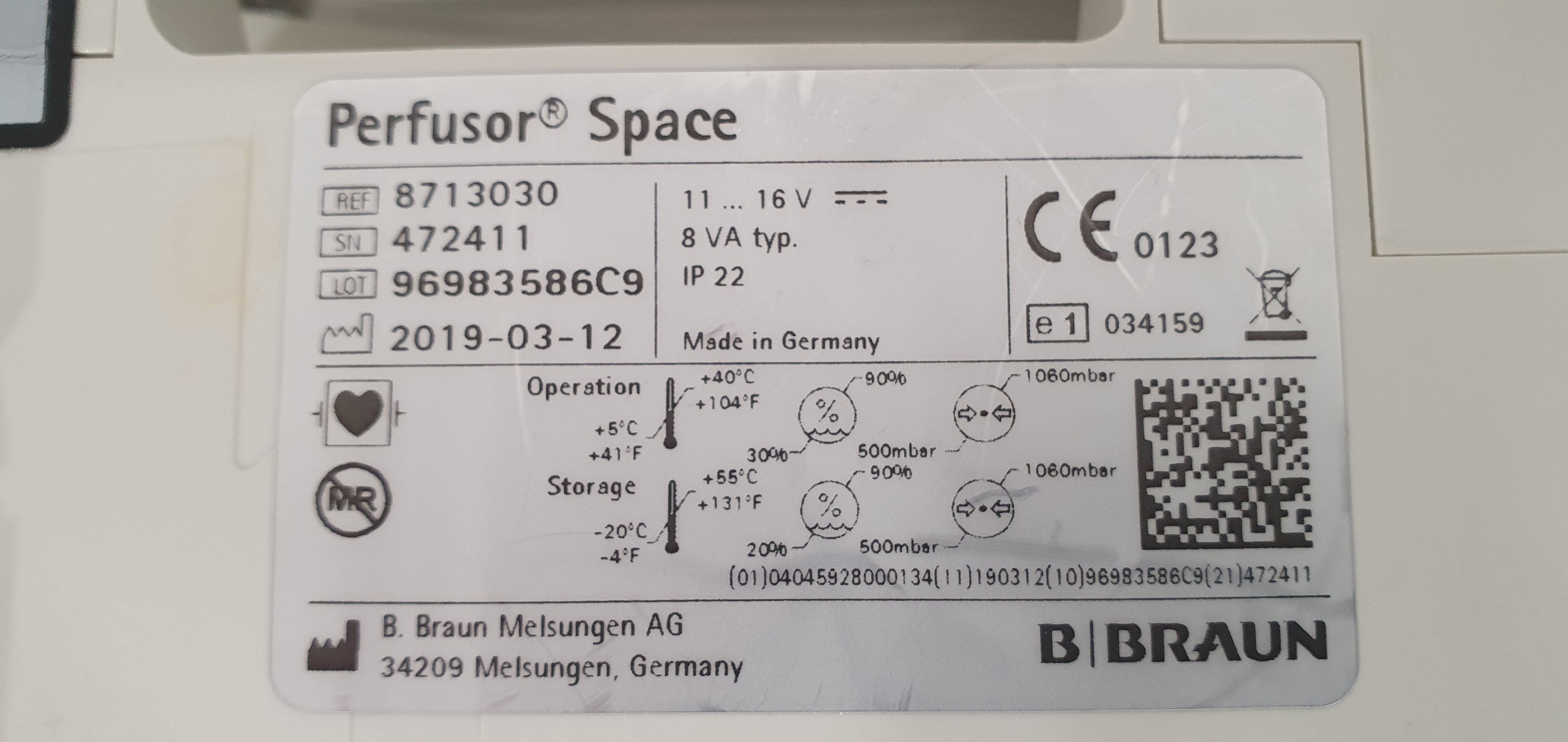Syringe pump B Braun Perfusor Space – foto 24, Rideen