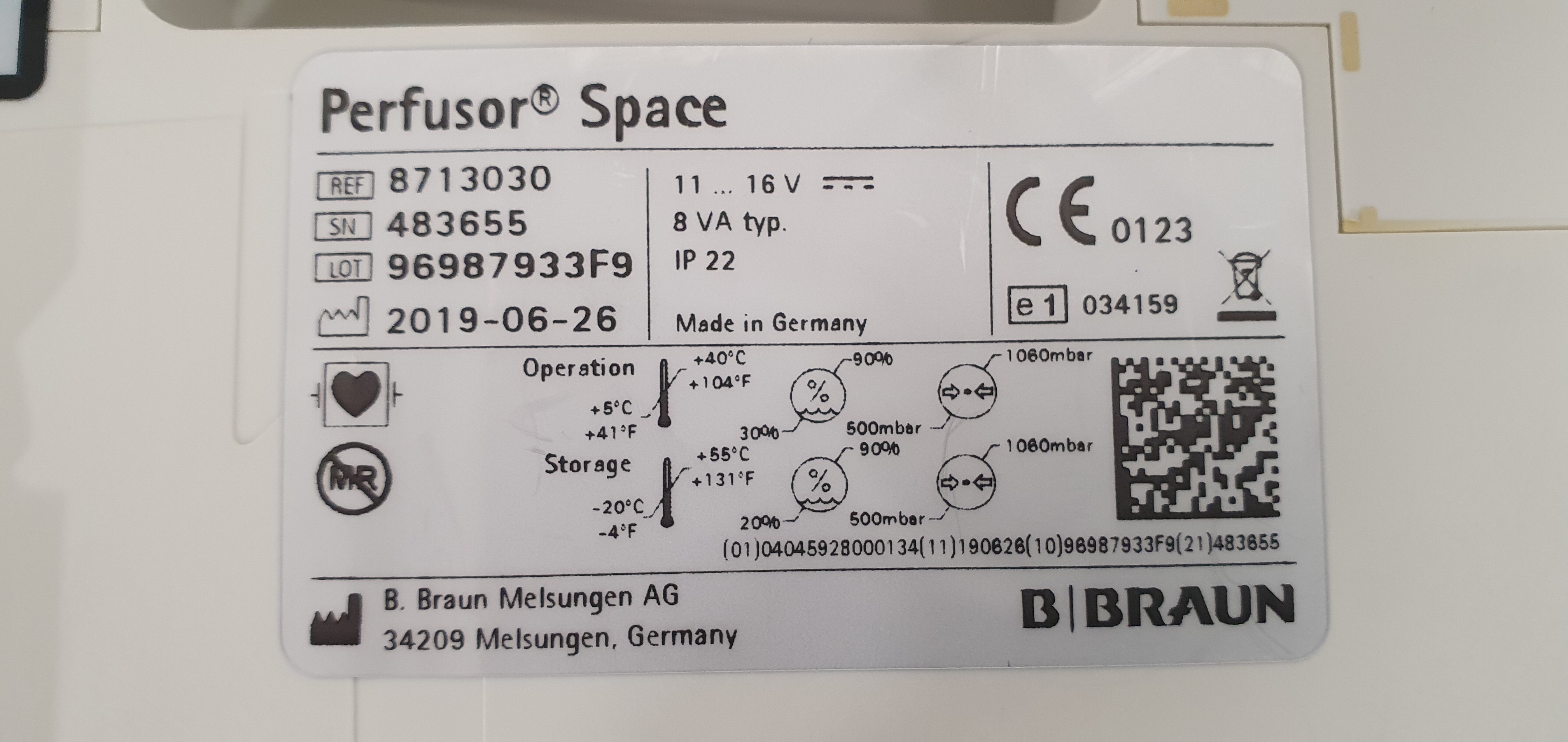 Syringe pump B Braun Perfusor Space – foto 26, Rideen