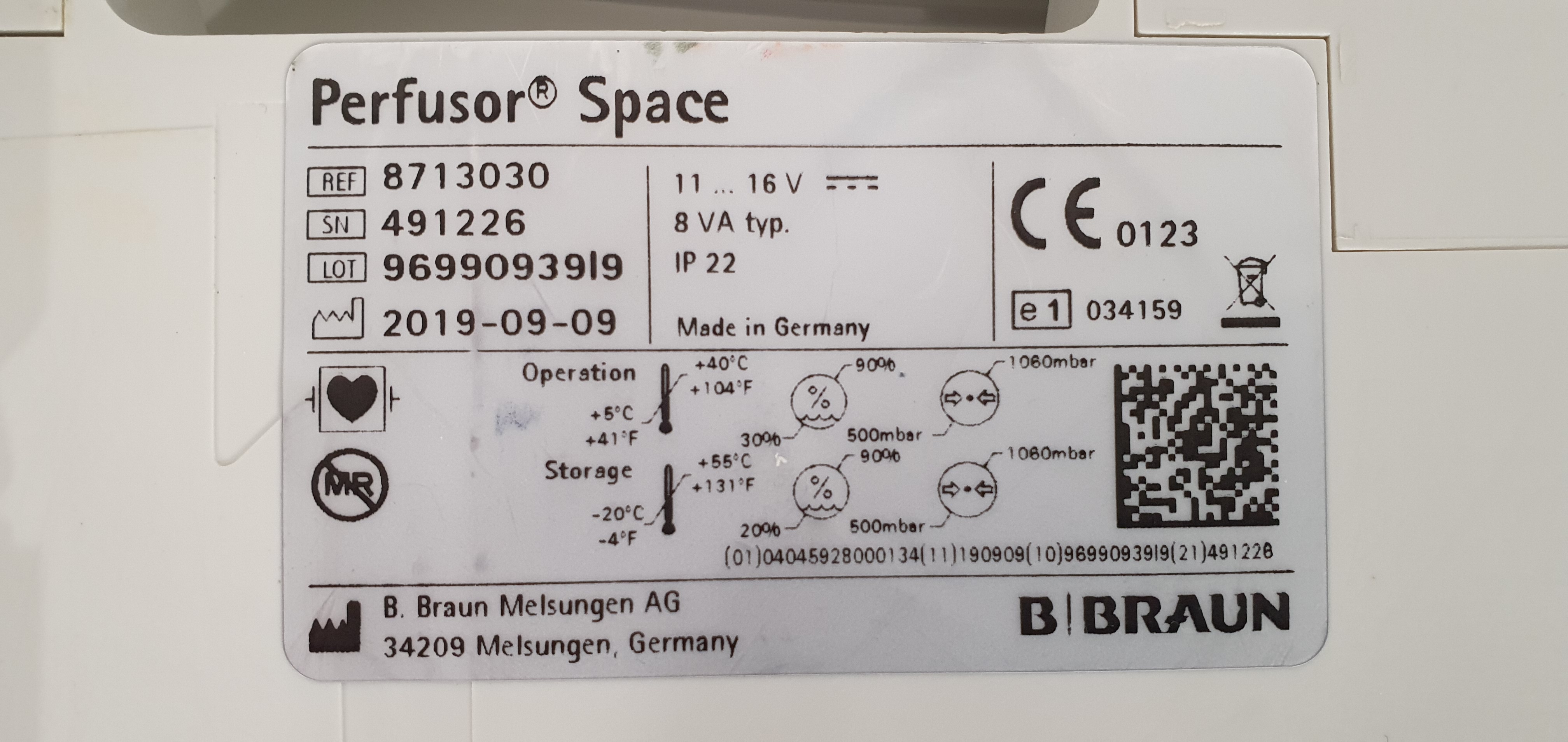 Syringe pump B Braun Perfusor Space – foto 30, Rideen