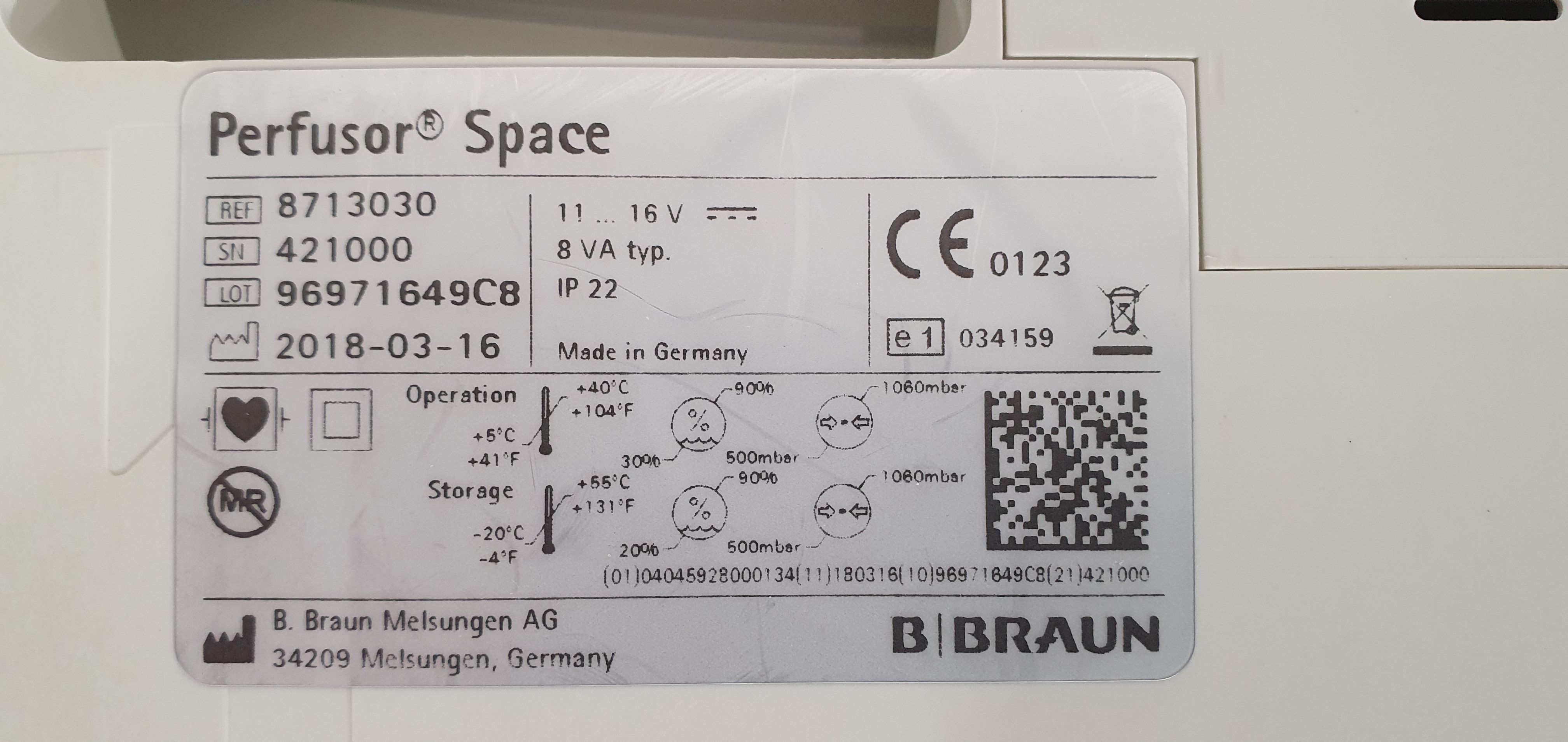 Syringe pump B Braun Perfusor Space – foto 30, Rideen