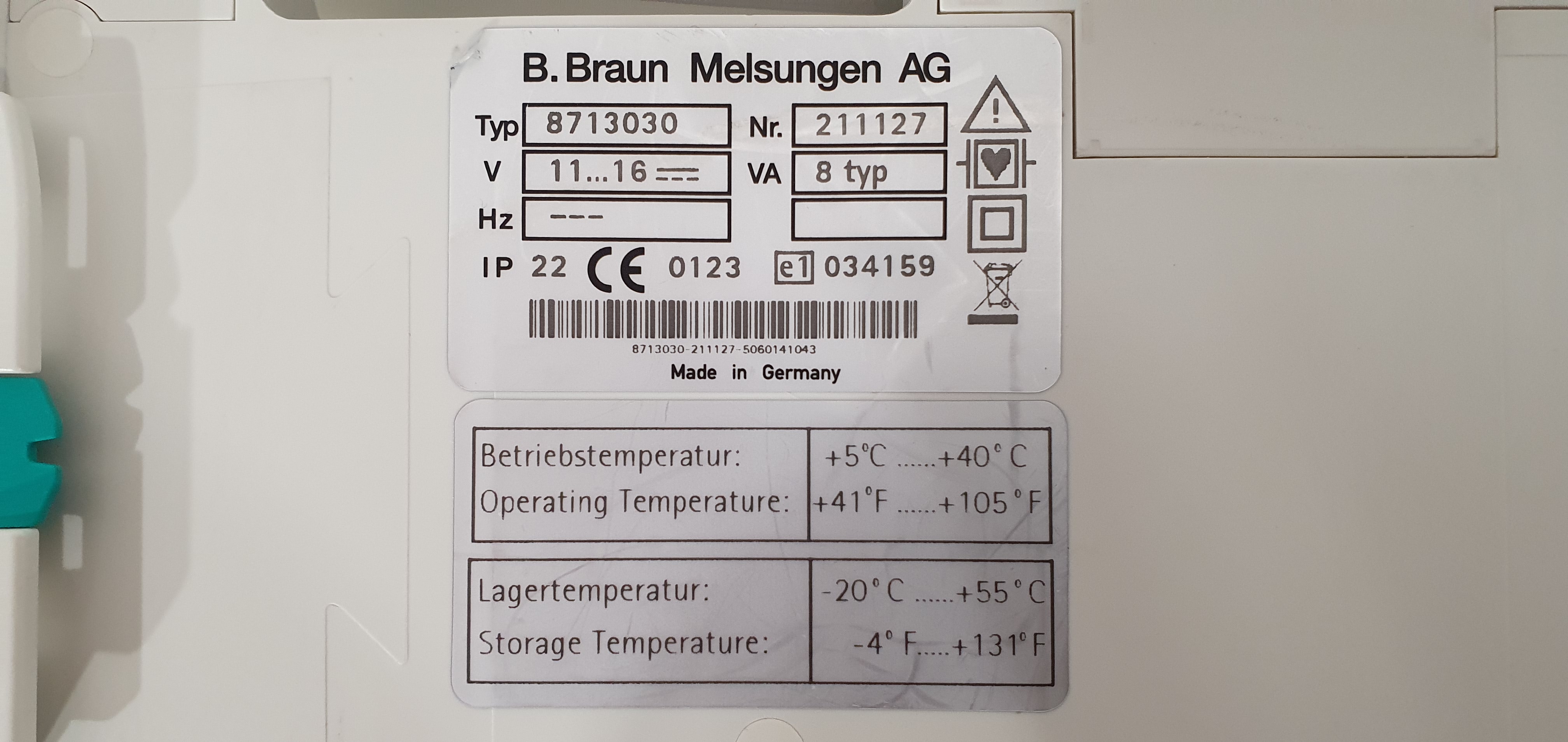 Syringe pump B Braun Perfusor Space – foto 24, Rideen
