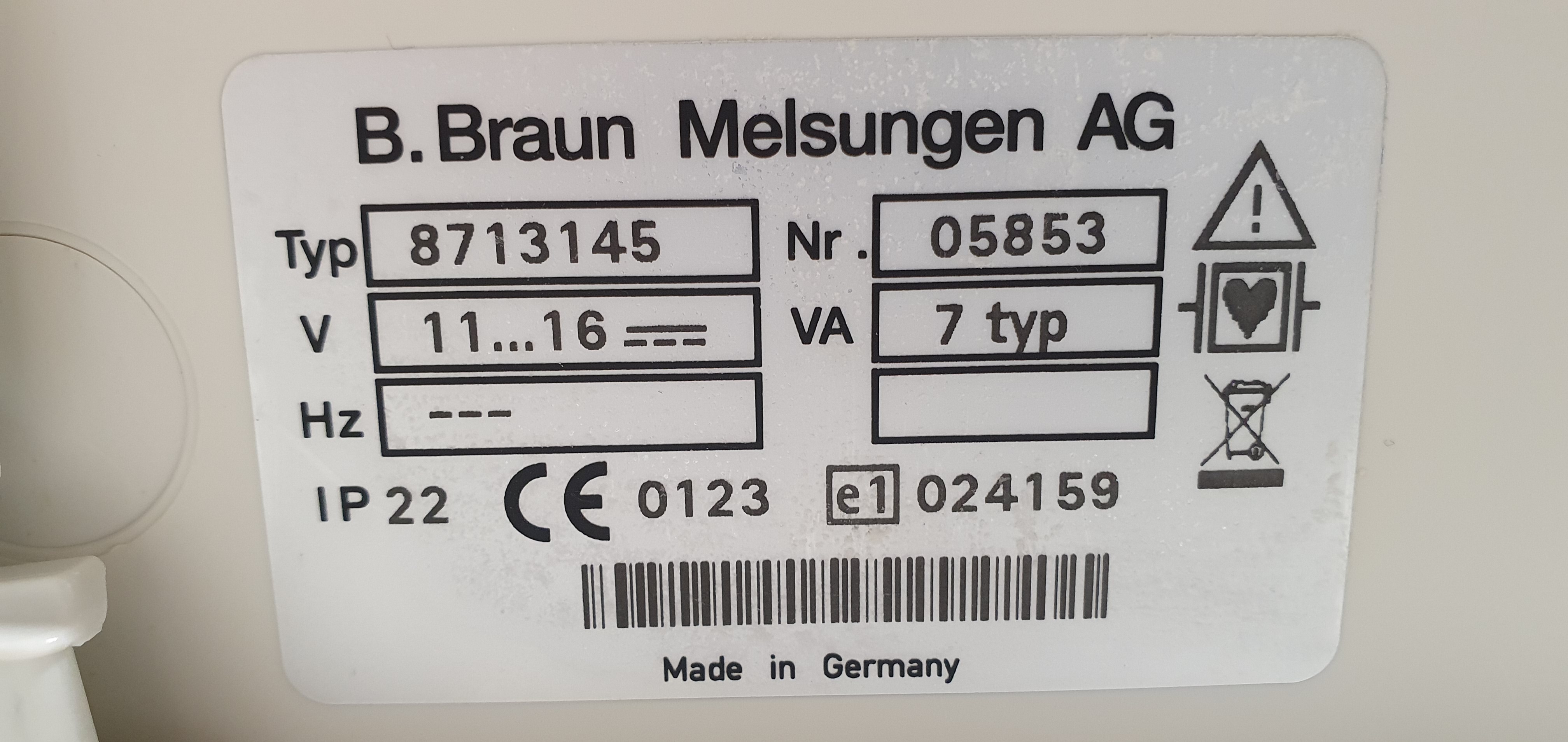 Syringe pump B Braun Perfusor Space – foto 46, Rideen