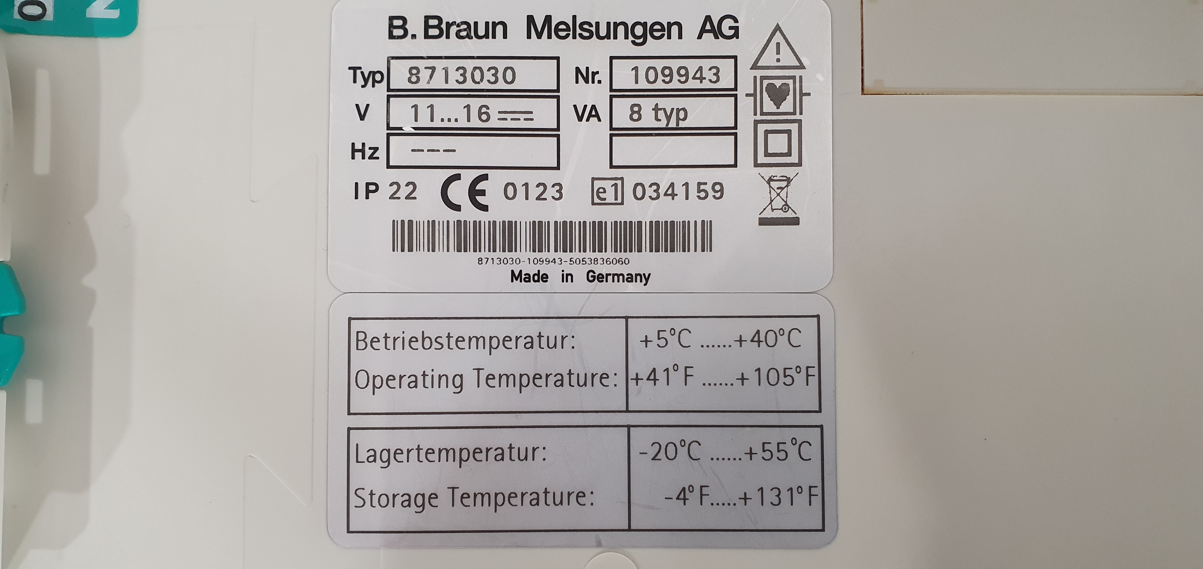 Syringe pump B Braun Perfusor Space – Foto 28, Rideen