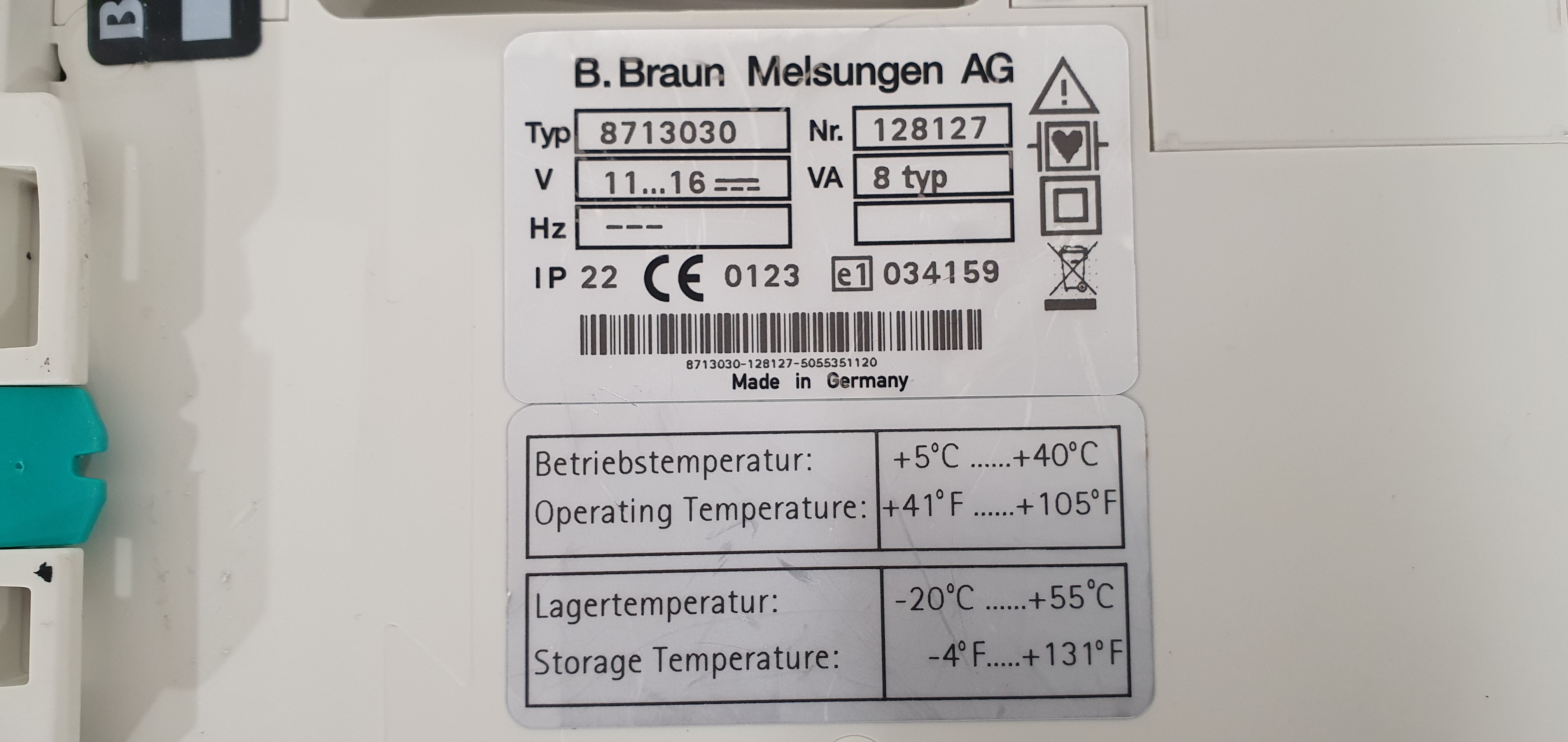 Syringe pump B Braun Perfusor Space – Foto 34, Rideen