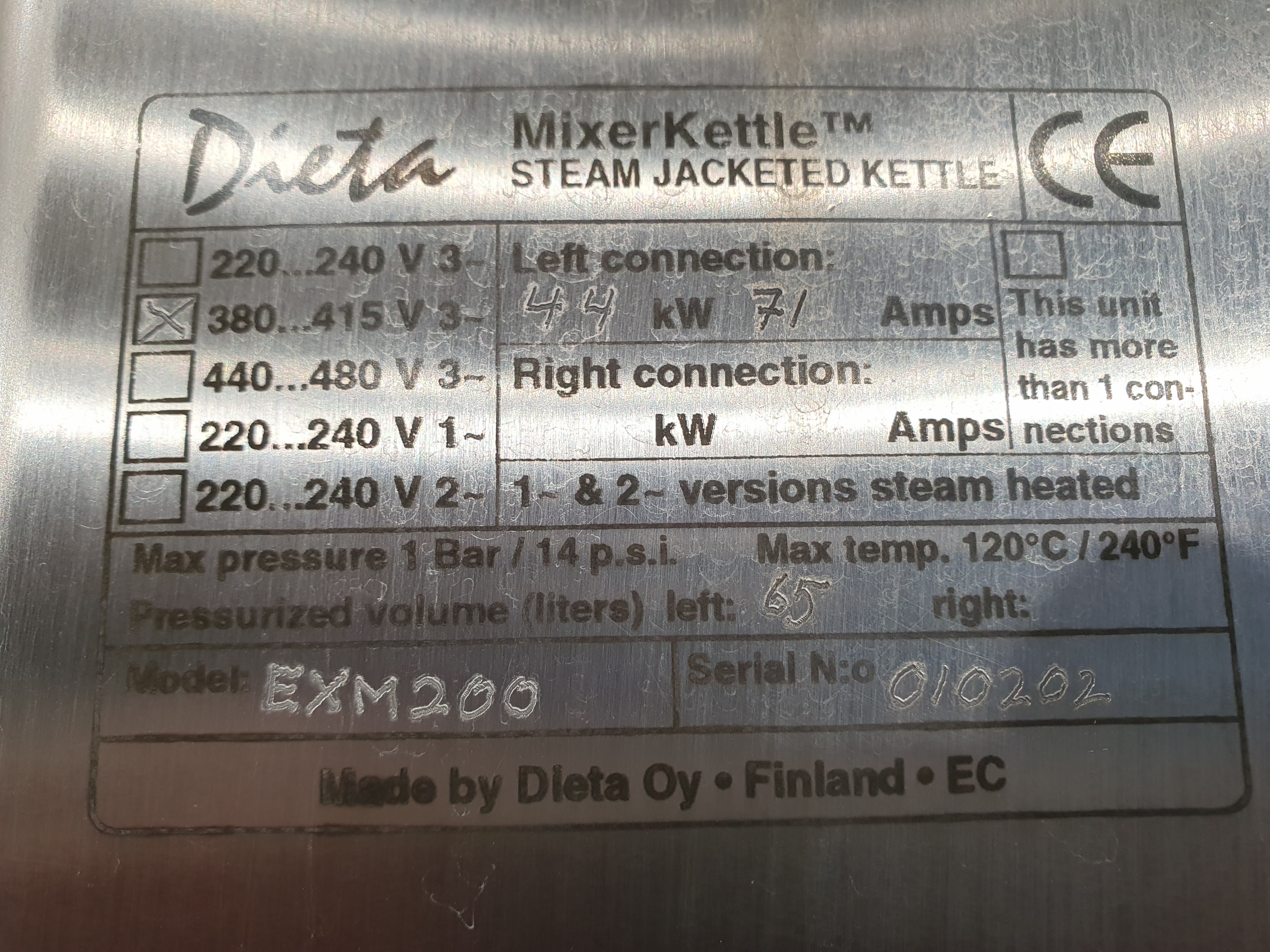 Kettle, cooking kettle, boiling kettle Dieta 200L – Foto 20, Rideen