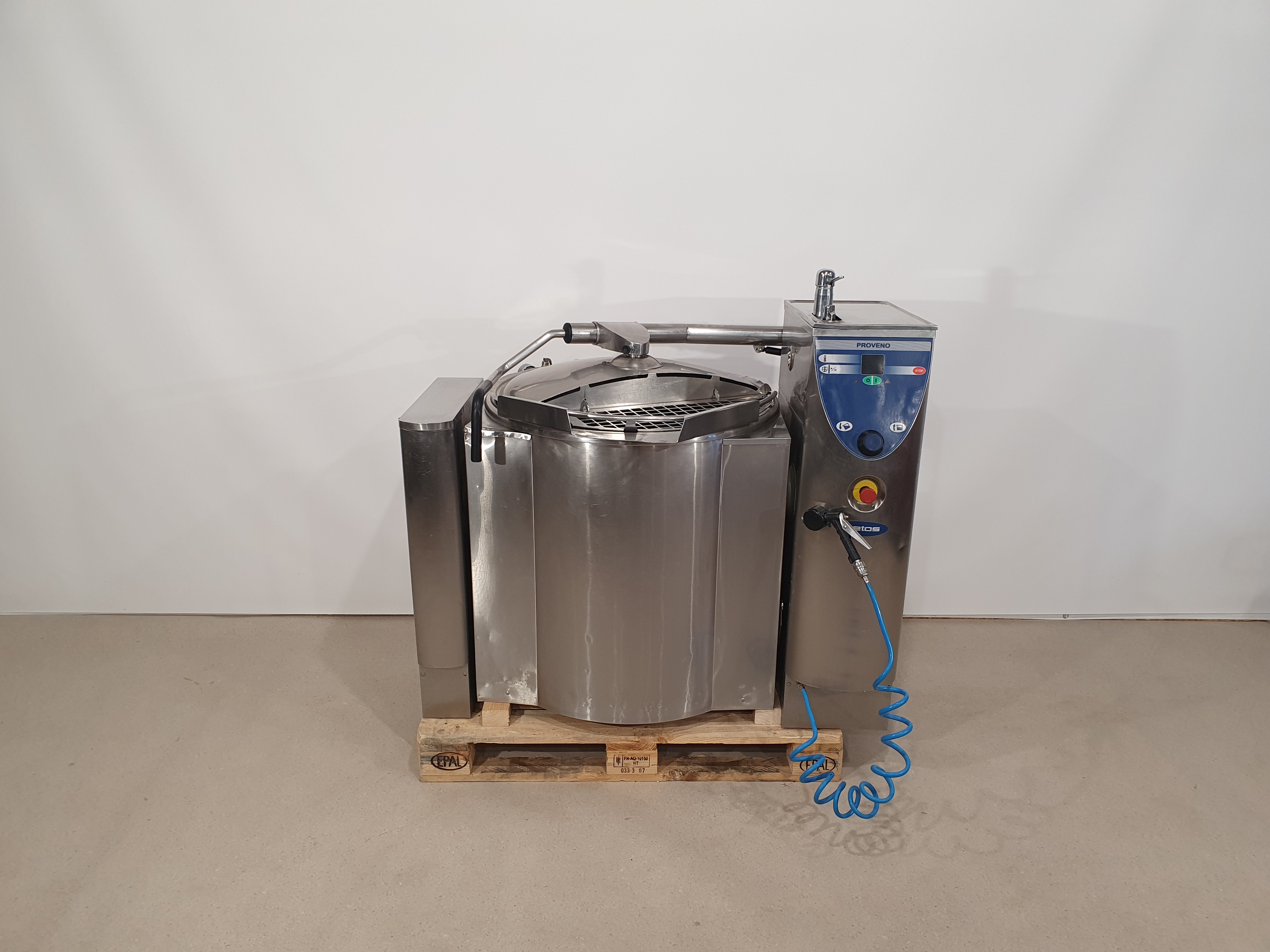 Kettle, cooking kettle, boiling kettle Metos 200L – foto 2, Rideen