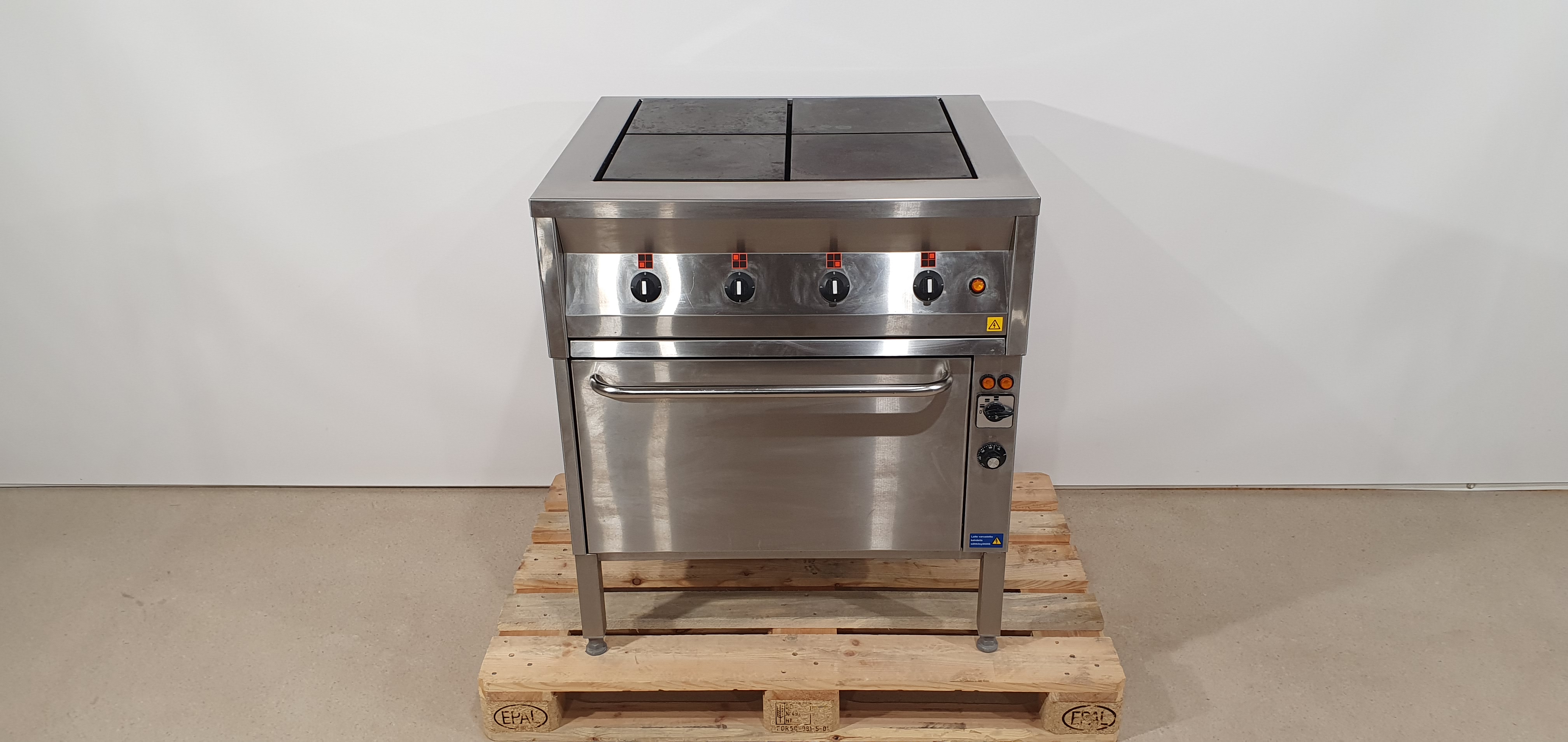 Range, electric range, commercial kitchen range, ahi – foto 2, Rideen
