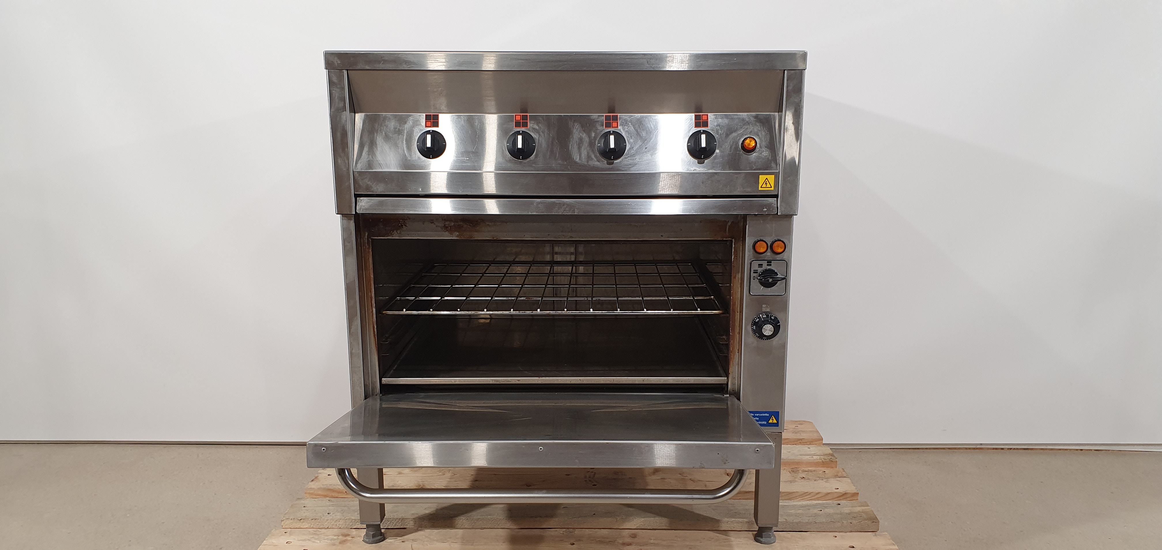 Range, electric range, commercial kitchen range, ahi – foto 10, Rideen
