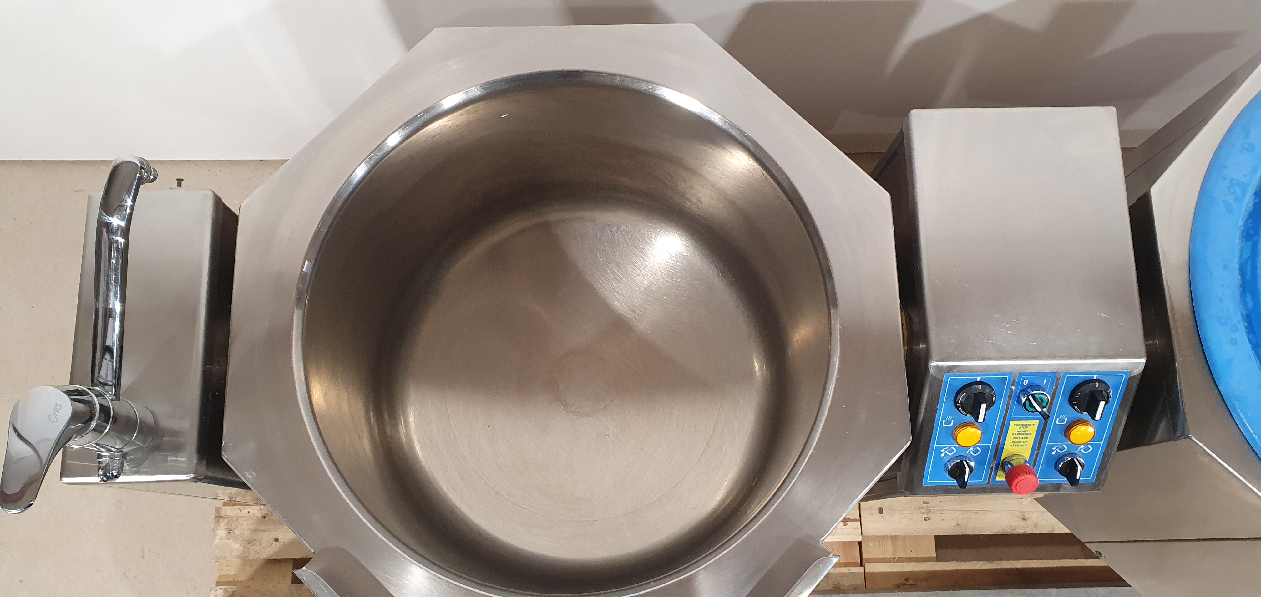 Kettle, cooking kettle, boiling kettle Dieta 80+50L – foto 8, Rideen